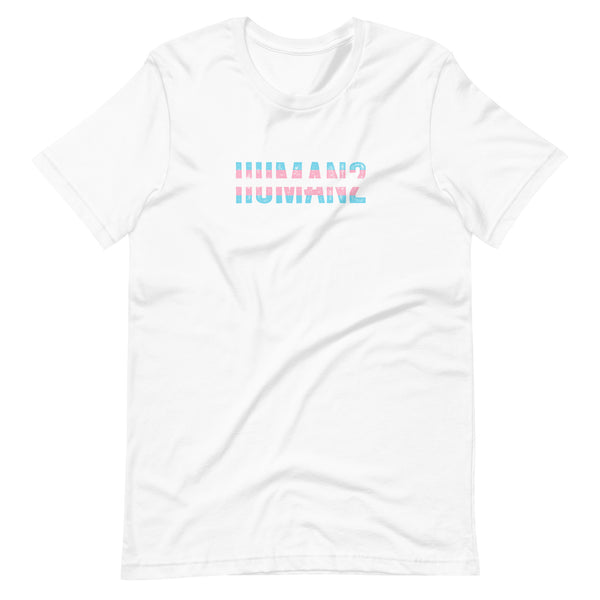 Transgender Pride Human2 Unisex Fit T-shirt