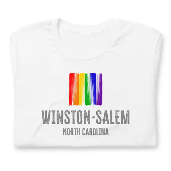 Winston-Salem North Carolina Gay Pride Unisex T-shirt