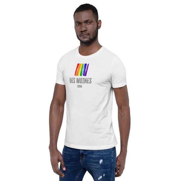 Des Moines Iowa Gay Pride Unisex T-shirt