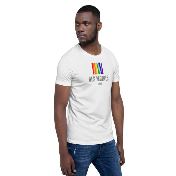 Des Moines Iowa Gay Pride Unisex T-shirt
