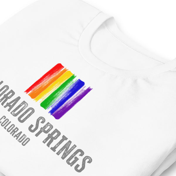 Colorado Springs CO Gay Pride Unisex T-shirt