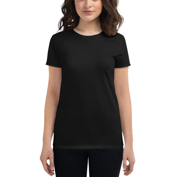 Gray Human 2 Outline Pride Graphic LGBTQ+ Women's Short Sleeve T-Shirt