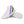 Load image into Gallery viewer, Genderqueer Diagonal Flag Colors LGBTQ+ High Top Canvas Shoes Women Sizes
