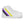 Load image into Gallery viewer, Non-binary Diagonal Flag Colors LGBTQ+ High Top Canvas Shoes Women Sizes
