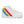 Load image into Gallery viewer, Pansexual Diagonal Flag Colors LGBTQ+ High Top Canvas Women&#39;s Shoes
