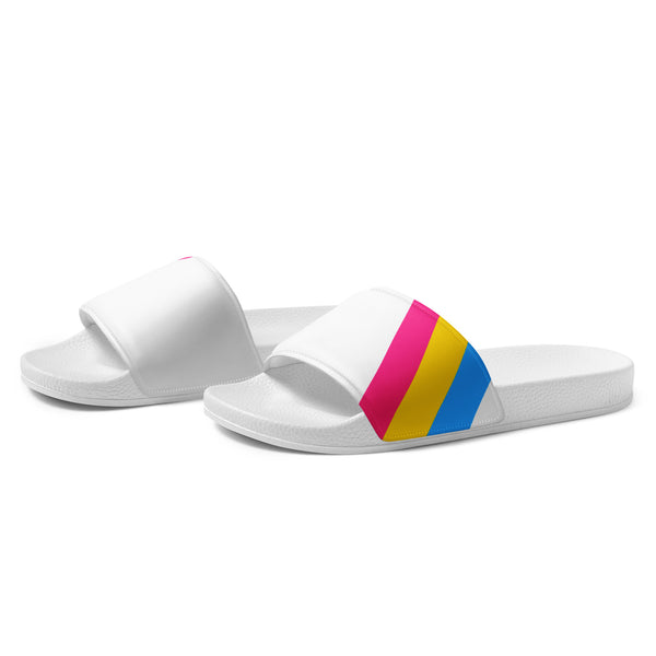 Pansexual Diagonal Flag Colors LGBTQ+ Women's Slides